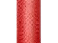 Opakowanie Tiul gładki czerwony 0,3x9m
