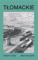 Tłomackie Miejsce i ludzie/Place and people. Wydawca: Żydowski Instytut Historyczny. SmakLiter.pl Opakowanie Tłomackie Miejsce i ludzie/Place and people