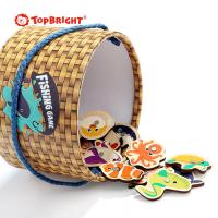 TOP BRIGHT Gra Łowienie Rybek pudełko wiklina 20el.. Wydawca: Playme. SmakLiter.pl Opakowanie TOP BRIGHT Gra Łowienie Rybek pudełko wiklina 20el.