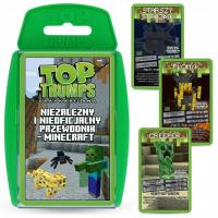 Top Trumps Minecraft 2022. Wydawca: Winning Moves. SmakLiter.pl Opakowanie Top Trumps Minecraft 2022