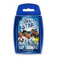 Top Trumps World Football Stars. Wydawca: Winning Moves. SmakLiter.pl Opakowanie Top Trumps World Football Stars