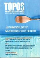 Topos 5/2024. Wydawca: Instytut Książki. SmakLiter.pl Opakowanie Topos 5/2024