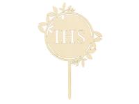 Opakowanie Topper drewniany IHS 23cm