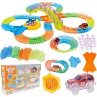 Opakowanie Tor wyścigowy klocki puzzle 180el