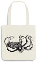 Opakowanie Torba bawełniana Ośmiornica Szoperka na zakupy