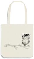 Opakowanie Torba bawełniana Sowa w okularach Szoperka