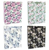 Opakowanie Torba prezentowa 18x23 jaśmin, czarny bez