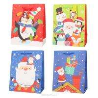 Opakowanie Torba prezentowa 26x32 Święta brokat