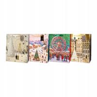 Opakowanie Torba prezentowa 26x32 Święta hot stamp mix