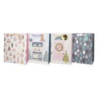 Opakowanie Torba prezentowa 26x32 Święta hot stamp mix