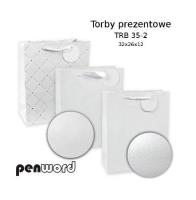 Opakowanie Torba prezentowa 32x26x12 MIX KOLORÓW TRB 35-2