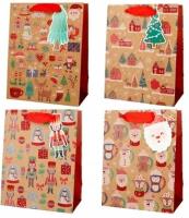 Zdjęcie produktu Torba prezentowa 32x42 z tagiem mix