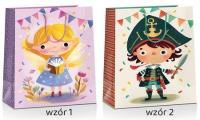 Opakowanie Torba prezentowa Kids 32x26x10cm MIX