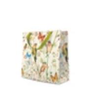 Opakowanie Torba prezentowa kwadratowa Ptaki i motyle