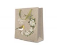 Opakowanie Torba prezentowa Ptak w pierścieniu M
