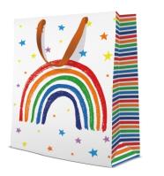 Opakowanie Torba prezentowa Radosna tęcza L
