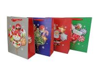 Opakowanie Torba prezentowa z motywem świątecznym MIX