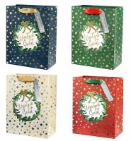 Opakowanie Torba QS Boże Narodzenie wieniec MIX