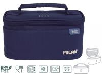 Opakowanie Torba termiczna z pojemnikiem na lunch Milan SERIA 1918 granatowa 1,5l
