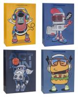 Opakowanie Torebka Lux z brokatem średnia mix ROZETTE