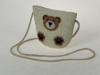 Opakowanie Torebka na ramię z rafii Miś