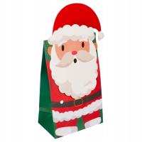 Opakowanie Torebka na słodyczne Mikołaj 2 szt.