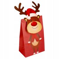 Opakowanie Torebka na słodyczne Renifer 2 szt.