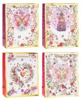 Opakowanie Torebka ozdobna 26x32x10 mix ROZETTE