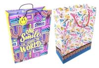 Opakowanie Torebka ozdobna 32x42x14cm mix wzorów FRESH