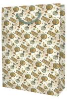 Opakowanie Torebka ozdobna BXS502C41B Globusy mała