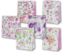 Opakowanie Torebka ozdobna laminowana PL-2 mała 69 kwiatki