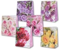 Opakowanie Torebka ozdobna laminowana PL-6 średnia 70 róże