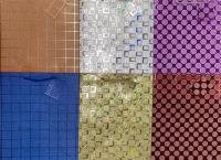 Opakowanie Torebka ozdobna Lux brokat złocona średnia zestaw