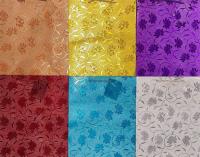 Opakowanie Torebka ozdobna Lux brokat złocona średnia zestaw