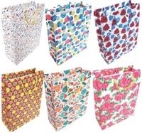 Opakowanie Torebka ozdobna matowa 32x42x14cm mix FRESH