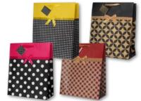 Opakowanie Torebka ozdobna z kokardą PL-6K średnia MIX