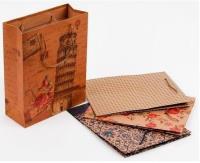 Opakowanie Torebka papierowa Craft średnia Ornament MIX