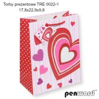 Opakowanie Torebka prezentowa 17.8x22.9x9.8cm MIX