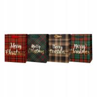 Torebka prezentowa 18x23cm kratka MIX. Wydawca: incood.. SmakLiter.pl Opakowanie Torebka prezentowa 18x23cm kratka MIX