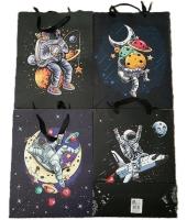 Opakowanie Torebka prezentowa astronauta MIX