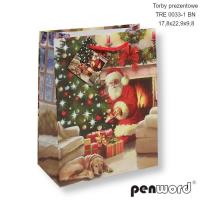 Opakowanie Torebka prezentowa BN 17.8x22.9x9.8cm MIX