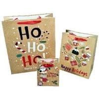 Opakowanie Torebka prezentowa BN L 26x32x12cm MIX