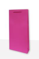 Opakowanie Torebka prezentowa jednobarwna koniak różowa 10 sztuk