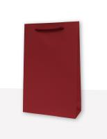 Opakowanie Torebka prezentowa jednobarwna T2 bordowa 10 sztuk