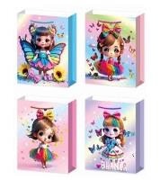 Opakowanie Torebka prezentowa L Dziewczynka