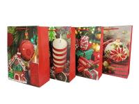 Opakowanie Torebka prezentowa świąteczna 32x26x10cm MIX