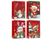 Opakowanie Torebka prezentowa z motywem świątecznym MIX