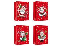Opakowanie Torebka prezentowa z motywem świątecznym MIX
