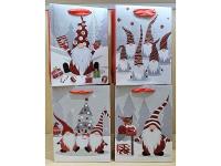 Opakowanie Torebka prezentowa z motywem świątecznym MIX