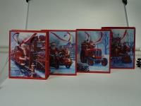 Opakowanie Torebka prezentowa z motywem świątecznym MIX